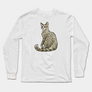 Cat - Egyptian Mau - Bronze Long Sleeve T-Shirt
